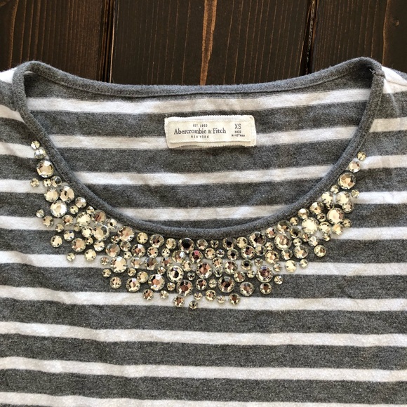 Abercrombie & Fitch striped tee - Picture 4 of 8